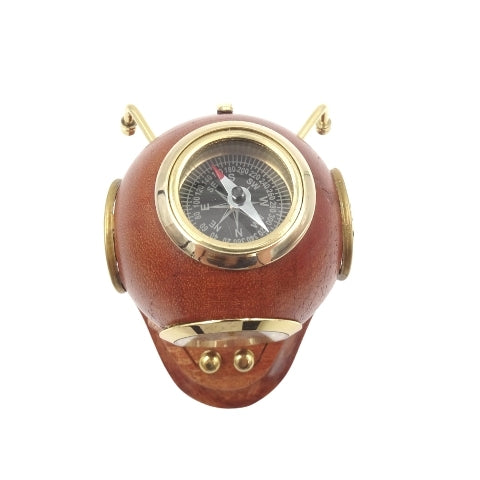 Petit casque de plongeur avec horloge NC1220