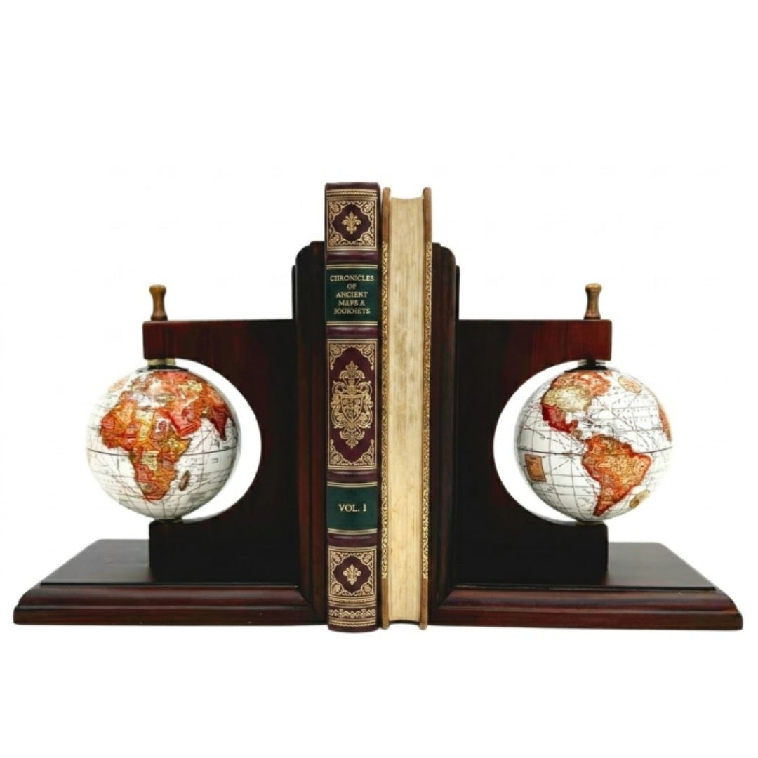 Bookend serre-livres globes - cadeau pour voyageur - NC2677C