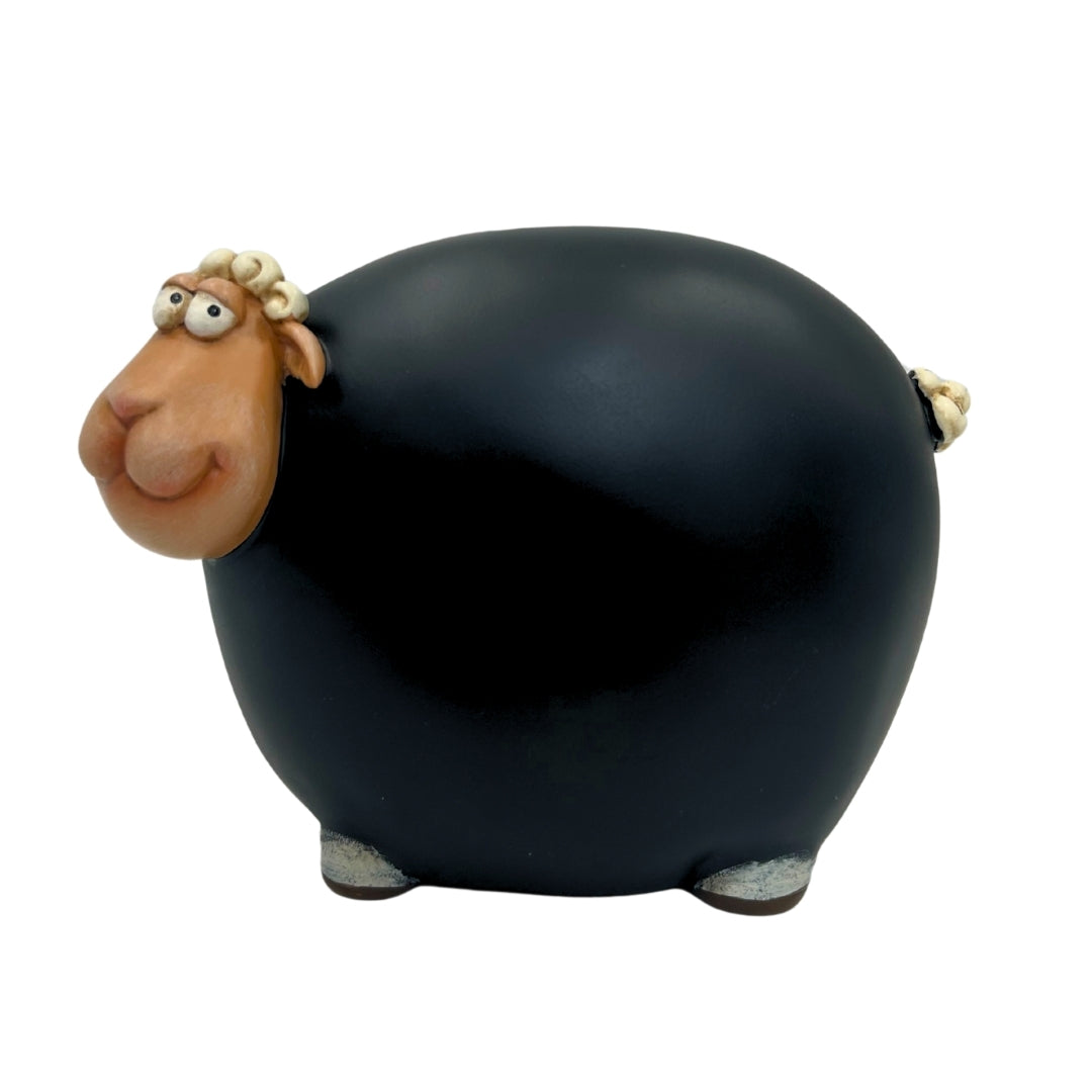 Tirelire mouton en peinture ardoise - Ardoise – CE34136