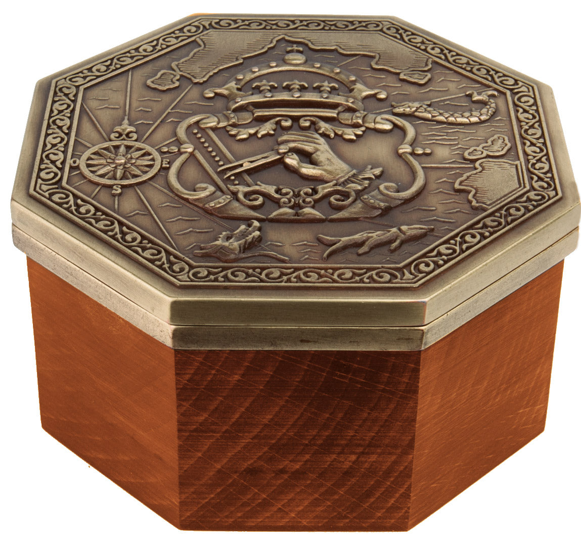 Compas magnétique Cardan exclusif - réplique - cadeau marin – H44
