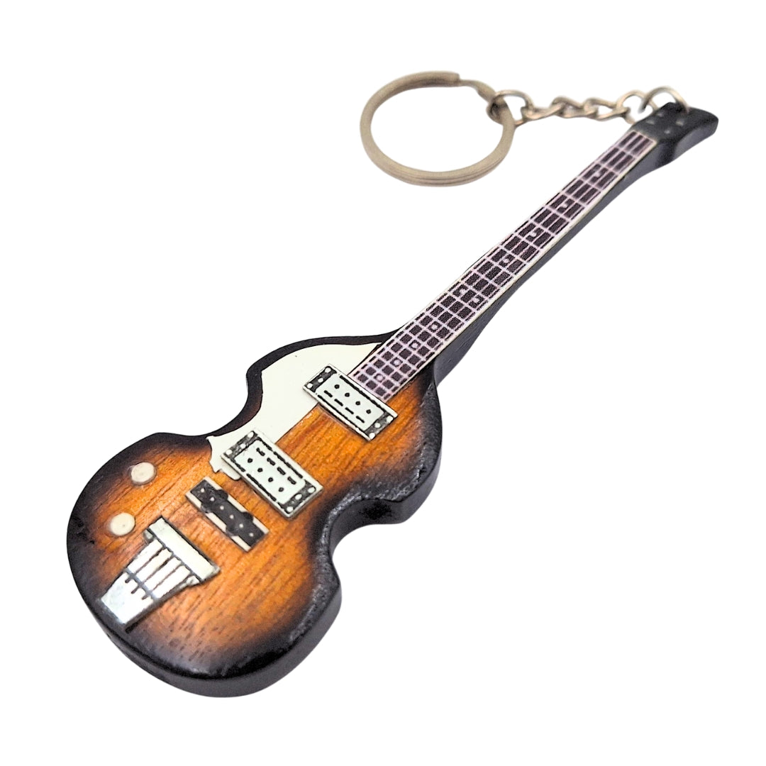 Porte-clés guitare basse - dans le style The Beatles - P. McCartney EGK-0184
