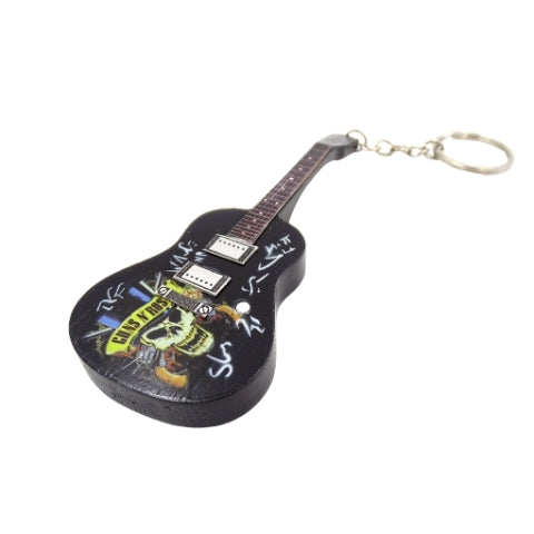 Porte-clés guitare dans le style Guns N' Roses - Tribute EGK-0627