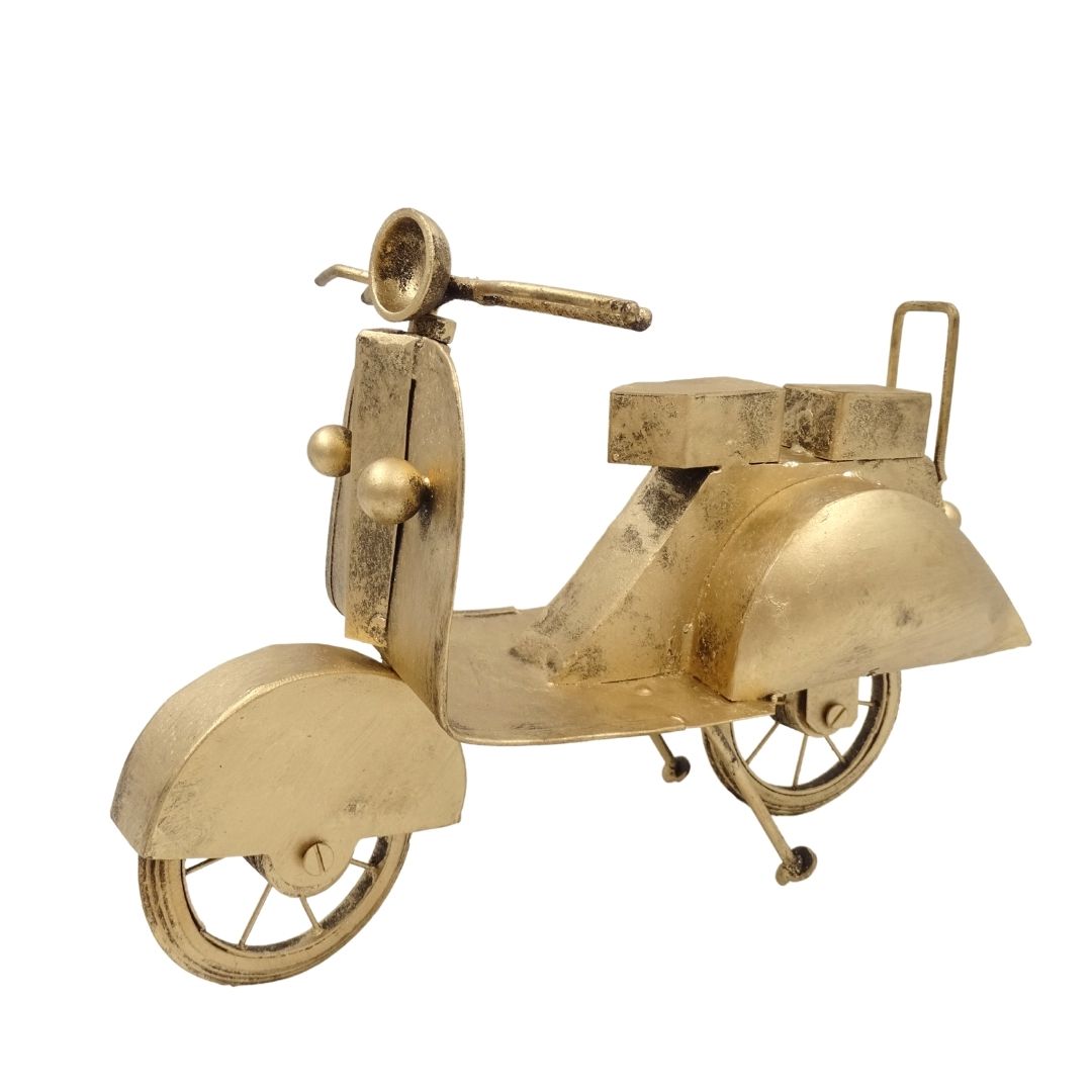Modèle de scooter rétro en métal – NC2860