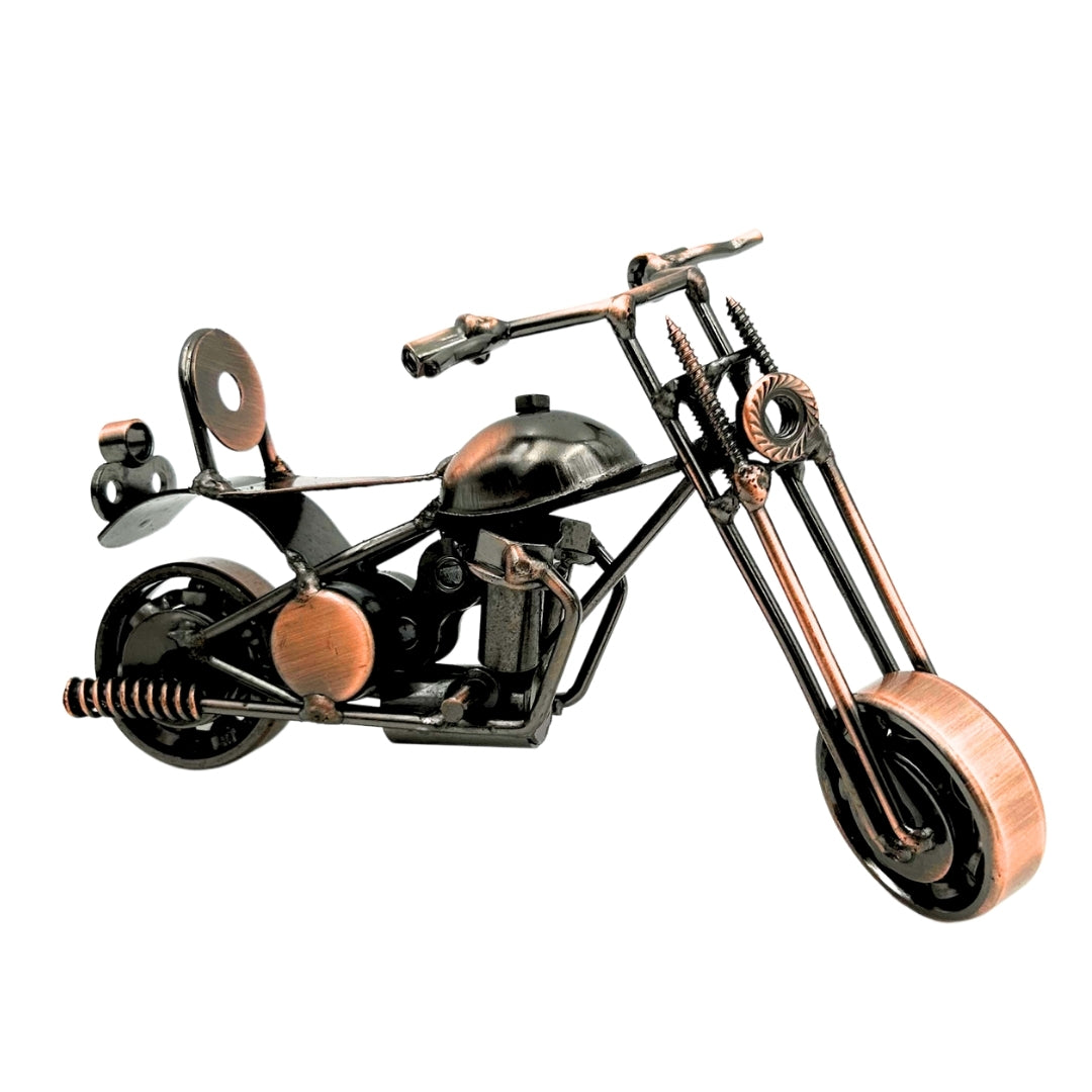 Modèle métallique de moto chopper - M33