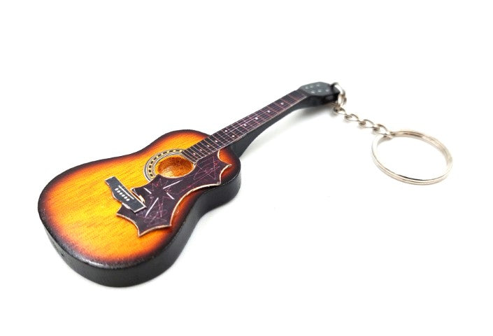 Porte-clés guitare classique dans le style The Beatles - EGK-0610