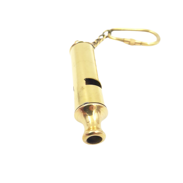 Porte-clés - Sifflet en laiton - KR64