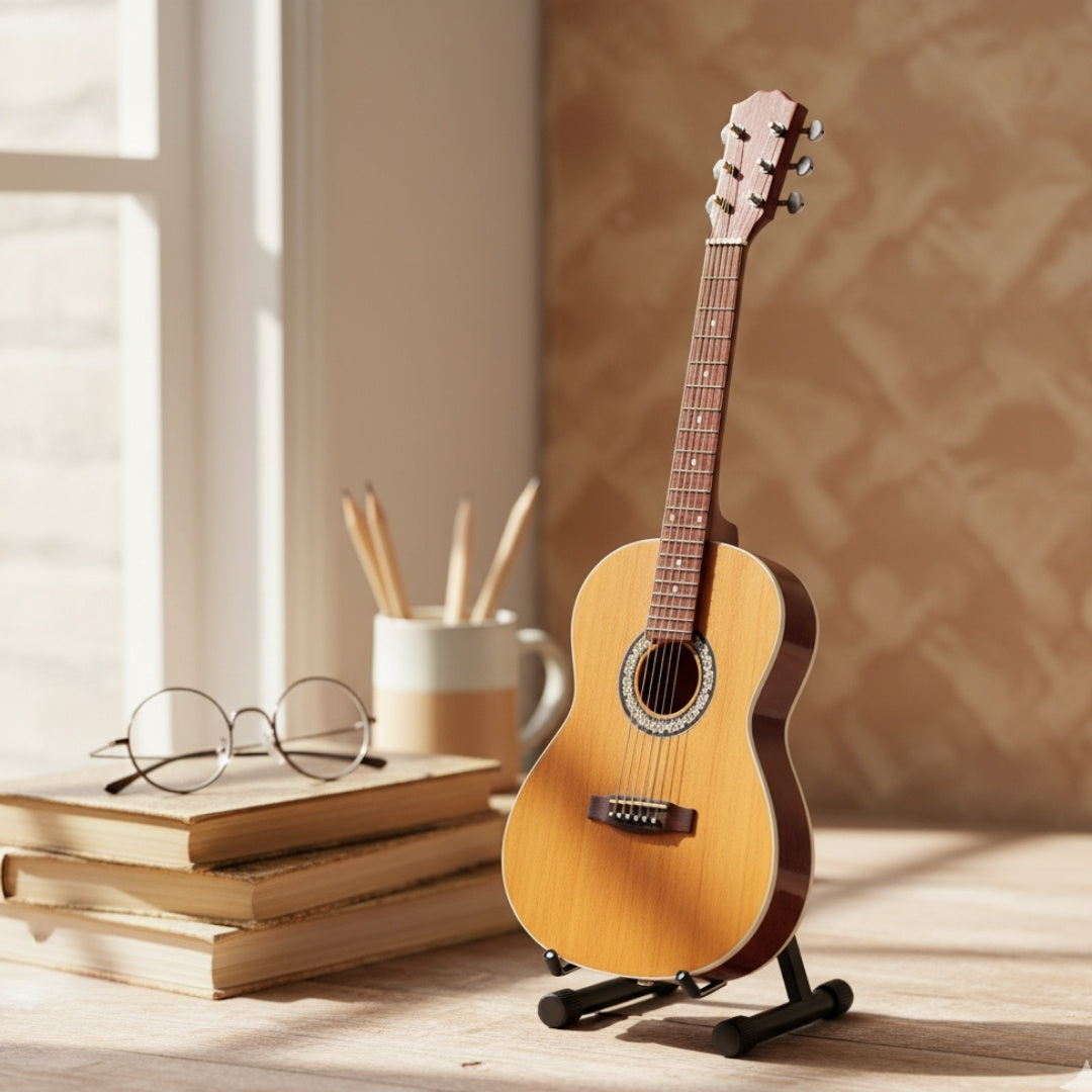Mini guitare classique - décoration en bois - MGT-5920