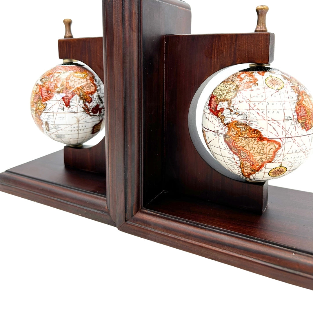 Bookend serre-livres globes - cadeau pour voyageur - NC2677C