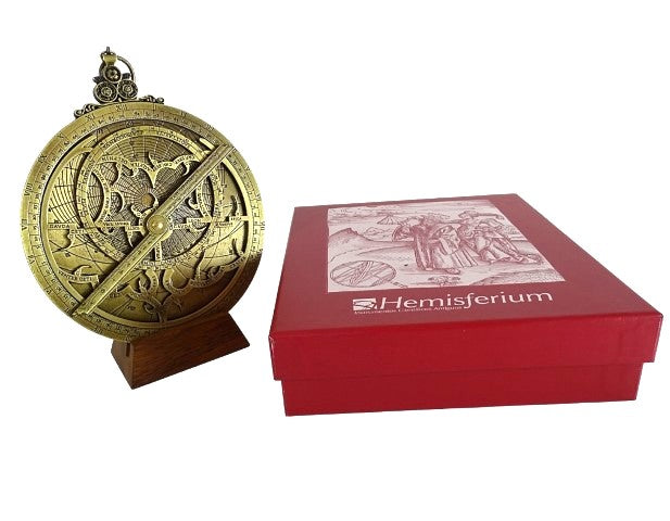Grand astrolabe en laiton Hartmann - réplique - H37