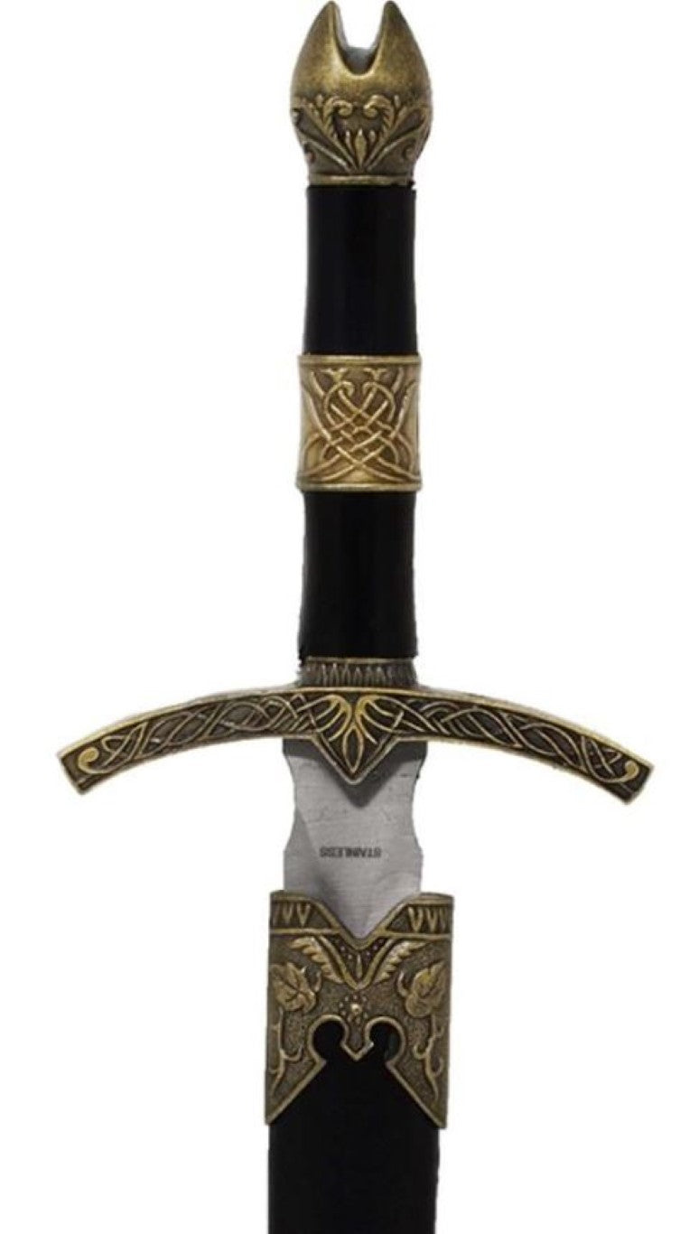 Dague de chevalier décorative en acier - Réplique - SW-178
