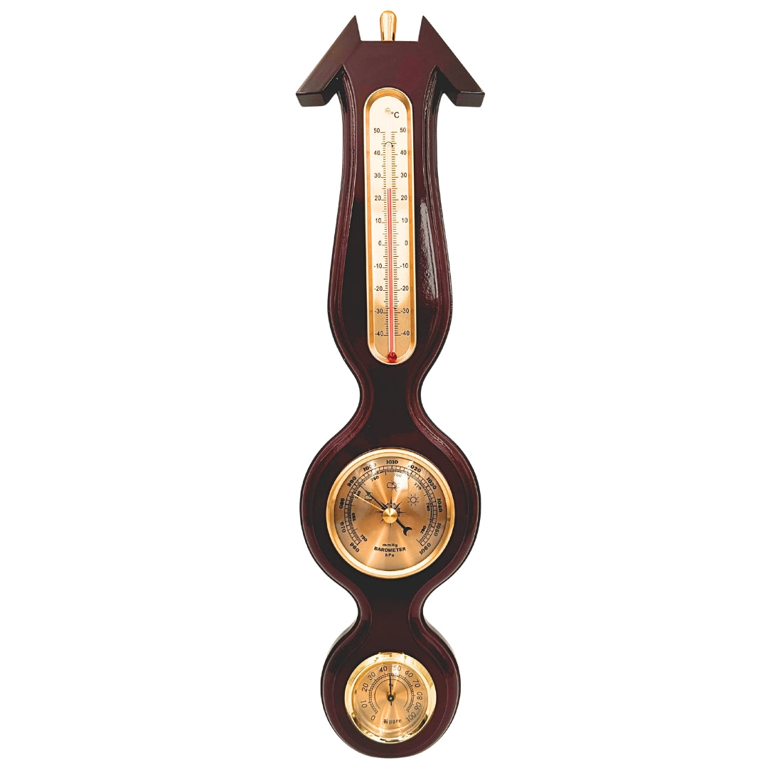 Station météo 3 en 1 Thermomètre Baromètre Hygromètre 40cm – YG37