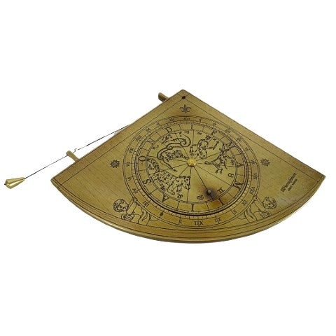 Quadrant solaire Gunter en laiton - H39