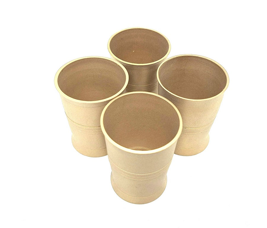 Ensemble de 4 verres - laiton, mat – SEK