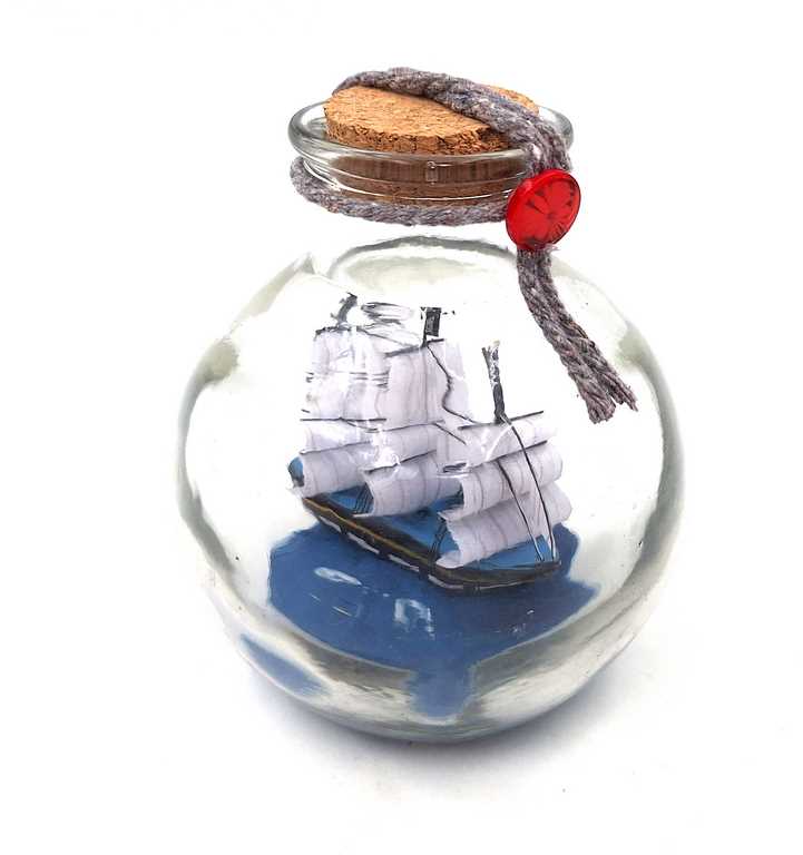 Rafandynka Voilier – Bateau en bouteille - MA2004