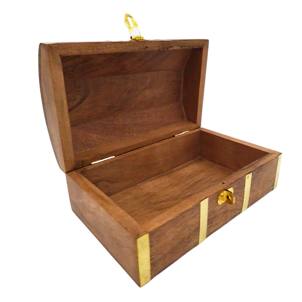 Coffret en bois marin vintage - DNU-020