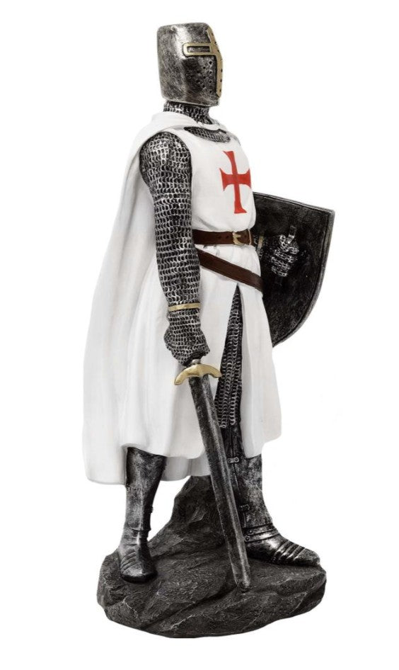 Chevalier templier – Figurine décorative 30cm – MC-23077