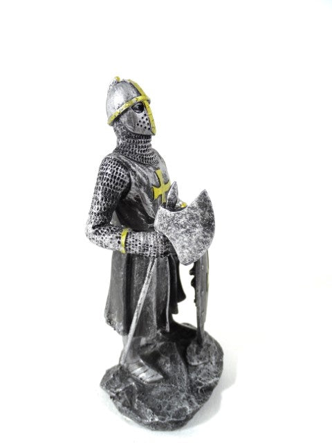 Chevalier - croisé - Figurine décorative - Hauteur 18cm - MC-23079