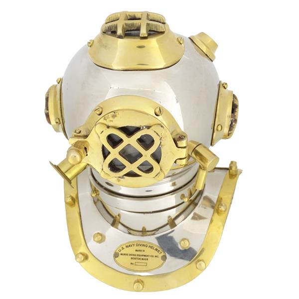 Casque de plongeur en laiton US Navy Mark IV – décoration marine - DH93