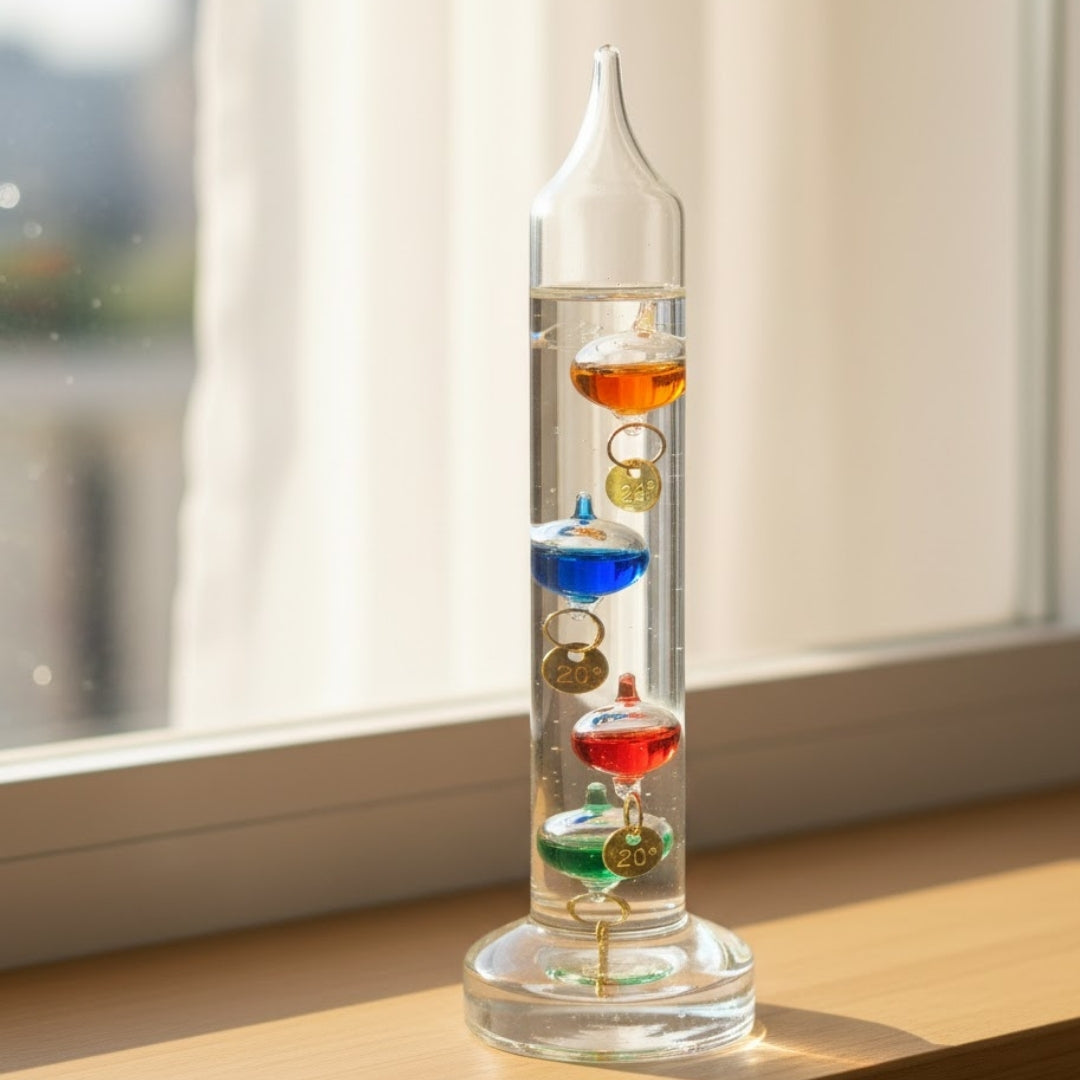 Thermomètre de Galilée Galileo – Cadeau scientifique – GA10
