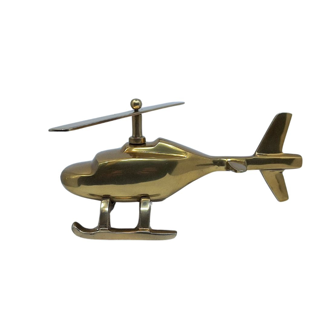 Modèle réduit d’hélicoptère en métal - cadeau pour amateur d’aviation – N-2962