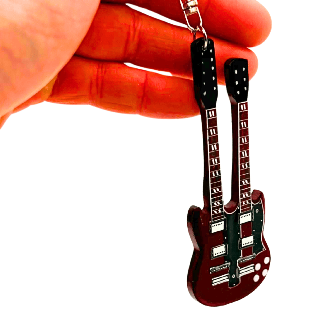 Porte-clés guitare Led Zeppelin - Jimmy Page - EGK-0115