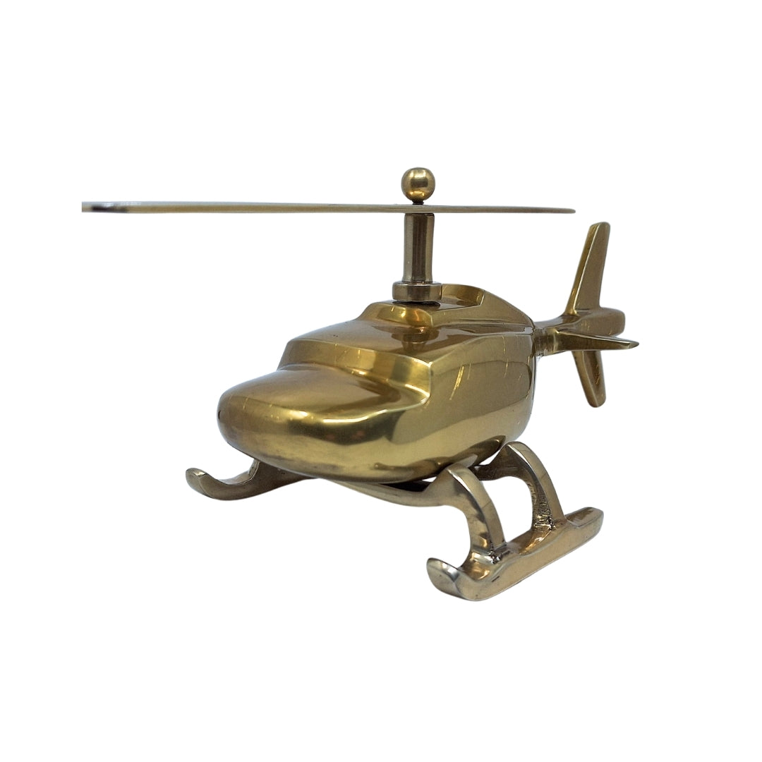 Modèle réduit d’hélicoptère en métal - cadeau pour amateur d’aviation – N-2962
