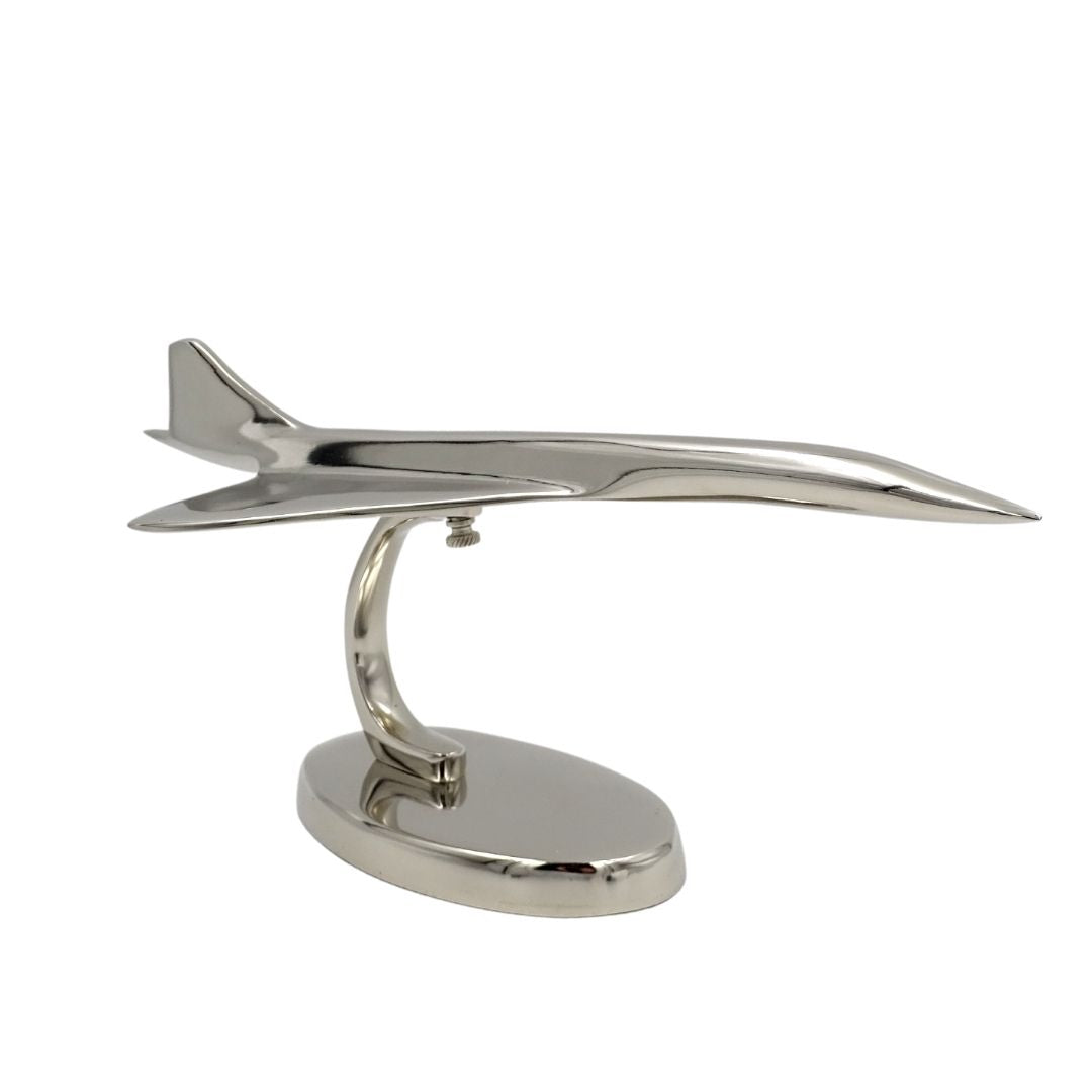 Modèle d’avion Concorde en métal - icône de l’aviation - CON