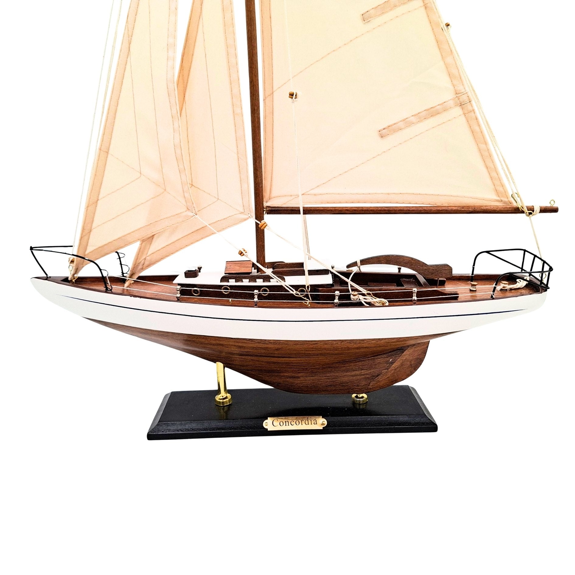 Maquette de yacht à voile - décoration marine 66 cm – 50445