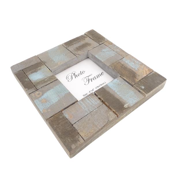 Cadre photo en bois 30350 mix - format photo 10x10cm