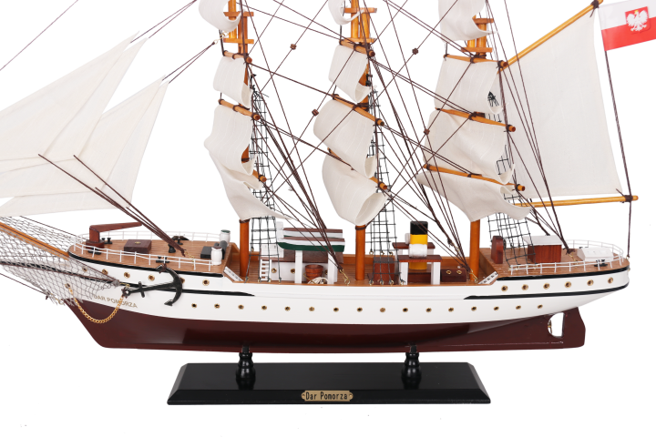 Modèle de voilier Dar Pomorza 80cm - DARPOM80
