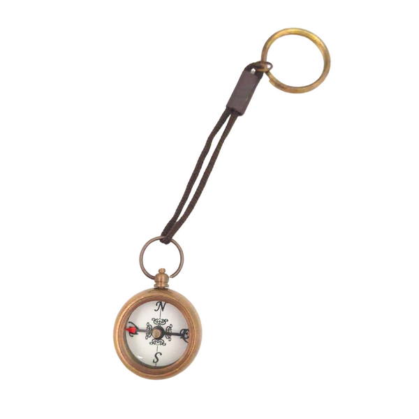 Porte-clés boussole – cadeau pour voyageur - CL336/1