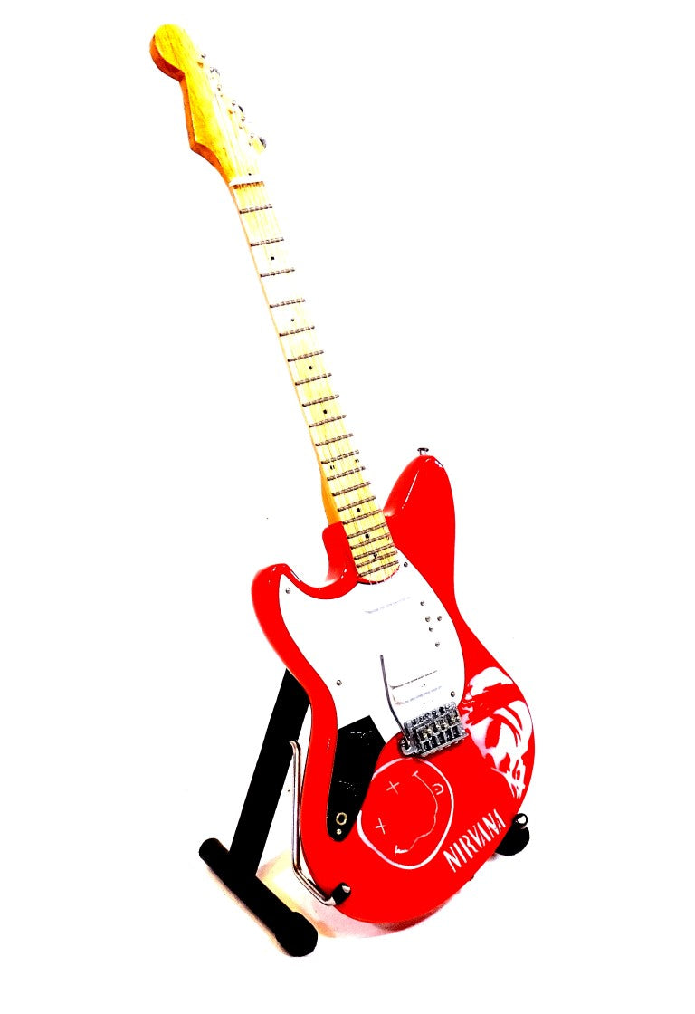 Mini guitare - dans le style de Nirvana - Curt Cobain - MGT-5753B
