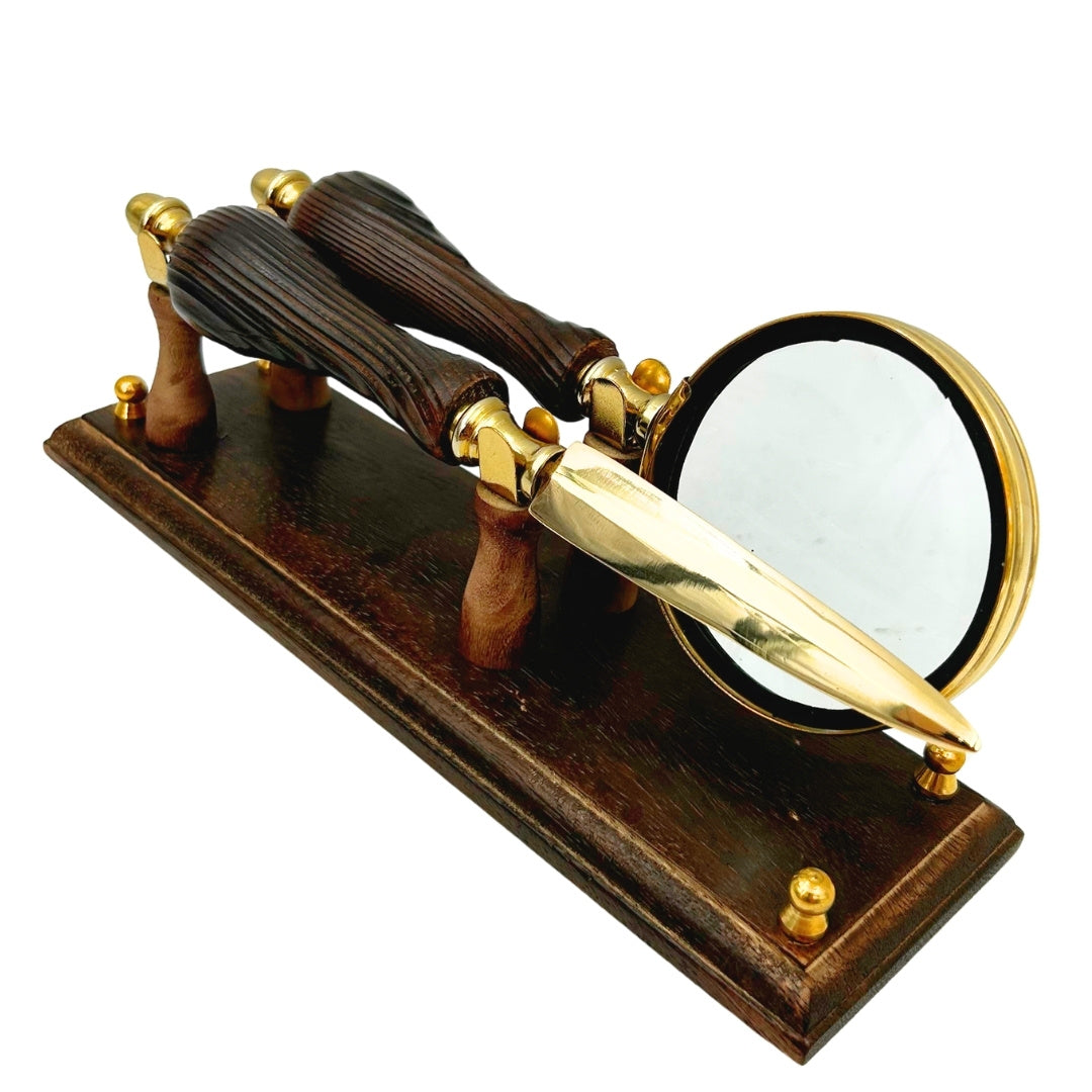 Stylish Retro Office Set with Engraving