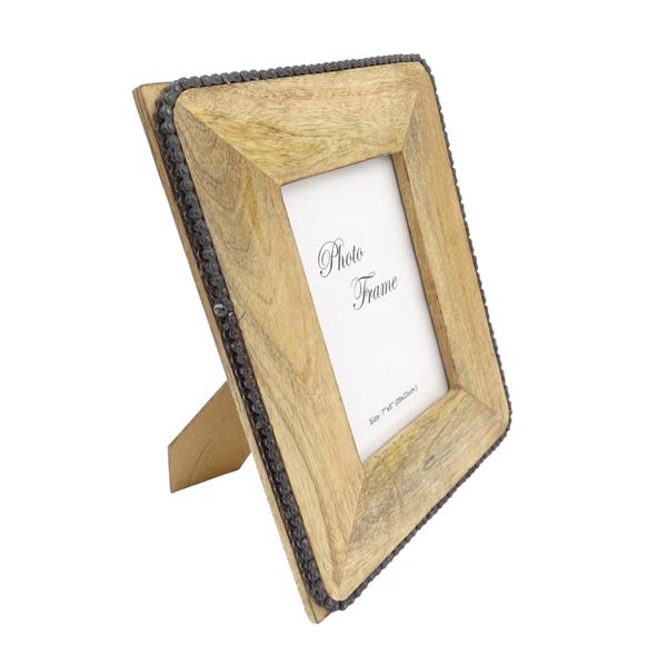 Cadre photo en bois - A-1617B - format photo 13x18cm