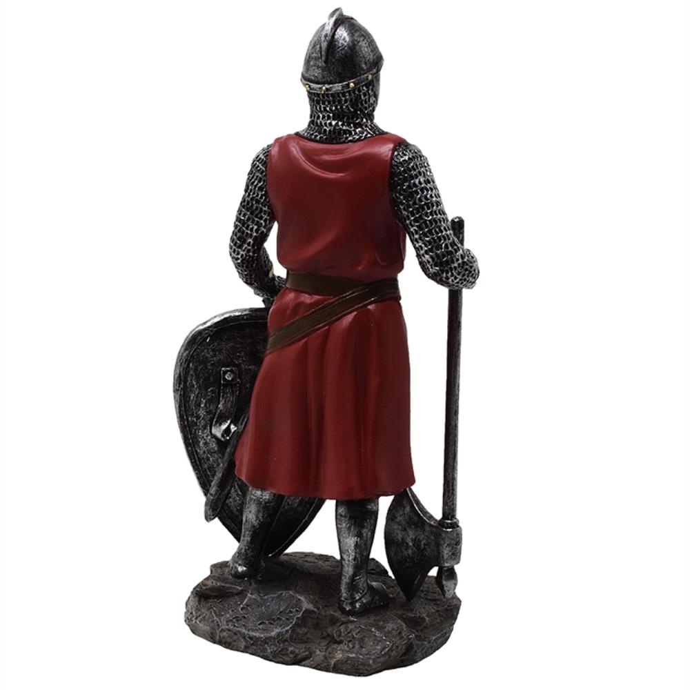 Statuette chevalier croisé 18,5 cm – Polyrésine – MC-23133