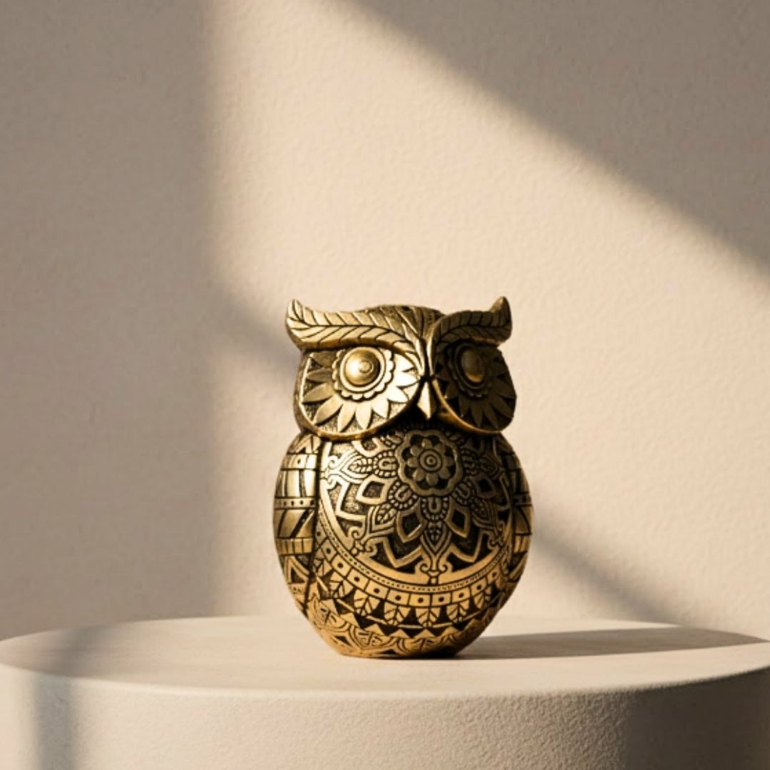 Chouette - symbole de sagesse - décoration - 42971Y3