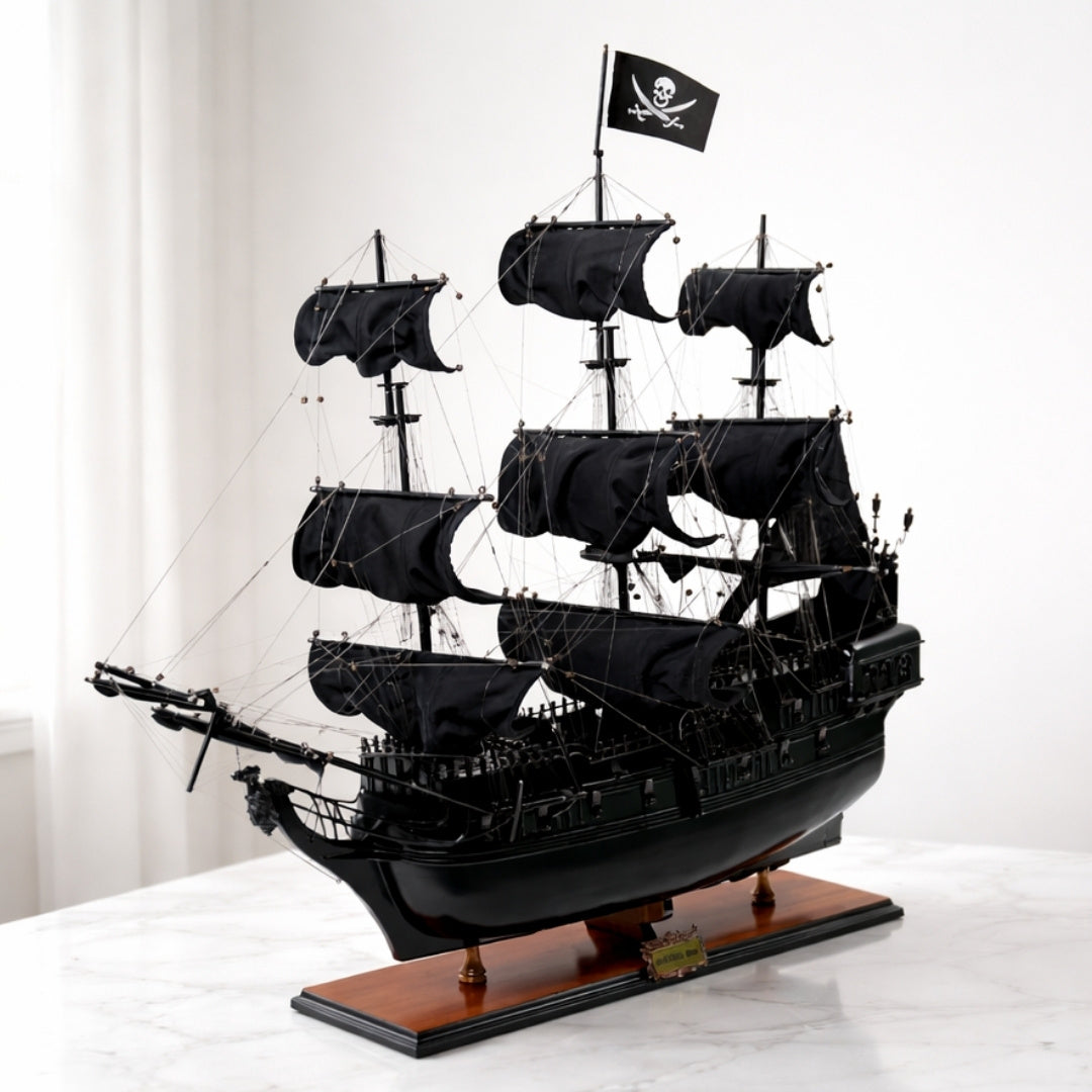Modèle de navire pirate Black Pearl - Longueur 89cm - BP80R