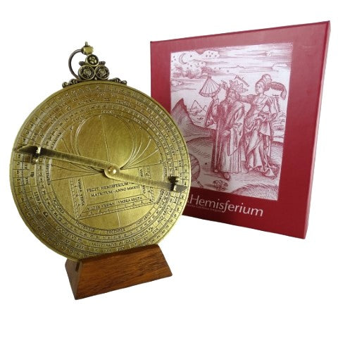 Grand astrolabe en laiton Hartmann - réplique - H37