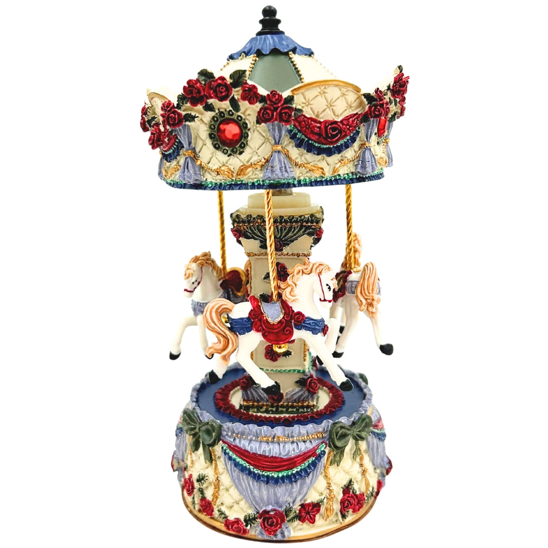 Boîte à musique carrousel 18cm - JX-25136