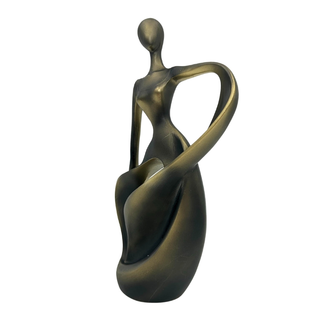 Statuette de danseuse – Décoration abstraite moderne 24cm - E44446