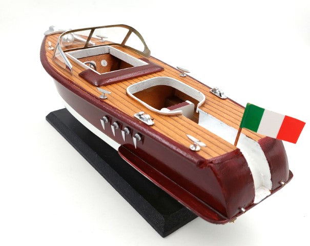 Modell eines Motorboots - ideales Geschenk für Segelsportliebhaber - REE