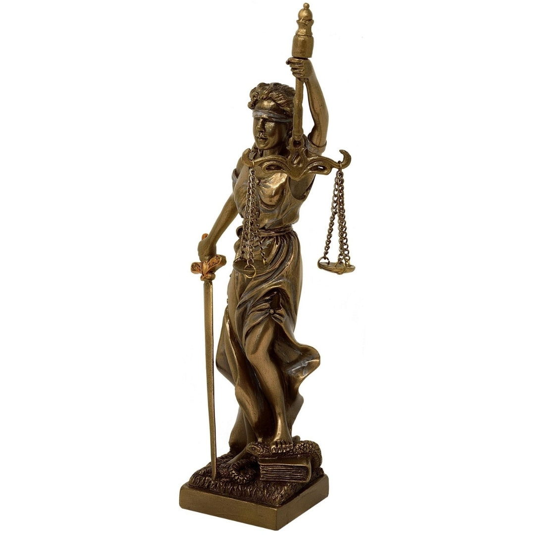 Figurine Thémis, déesse de la Justice, 20 cm - Cadeau pour avocat – MC-90184