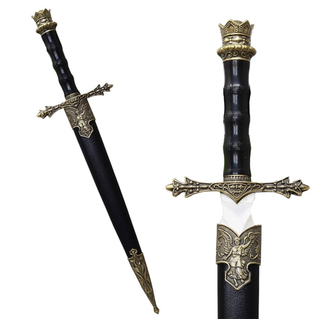 Dague de chevalier 34cm réplique décorative - SW-075