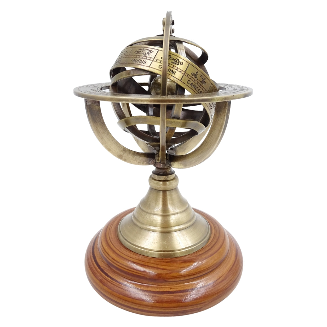Astrolabe en laiton 14cm - NC1911