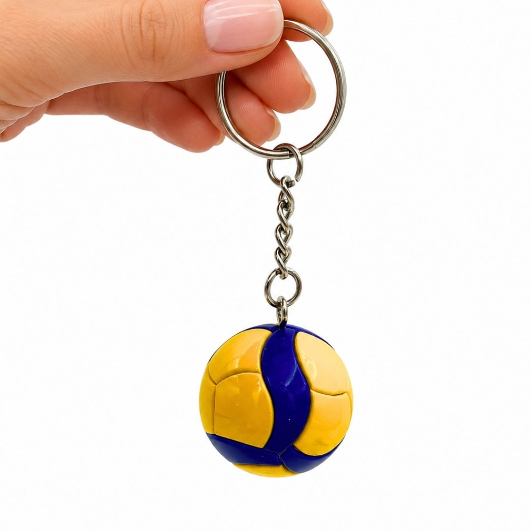 Porte-clés sportif volleyball – Cadeau pour volleyeur - VBK-001