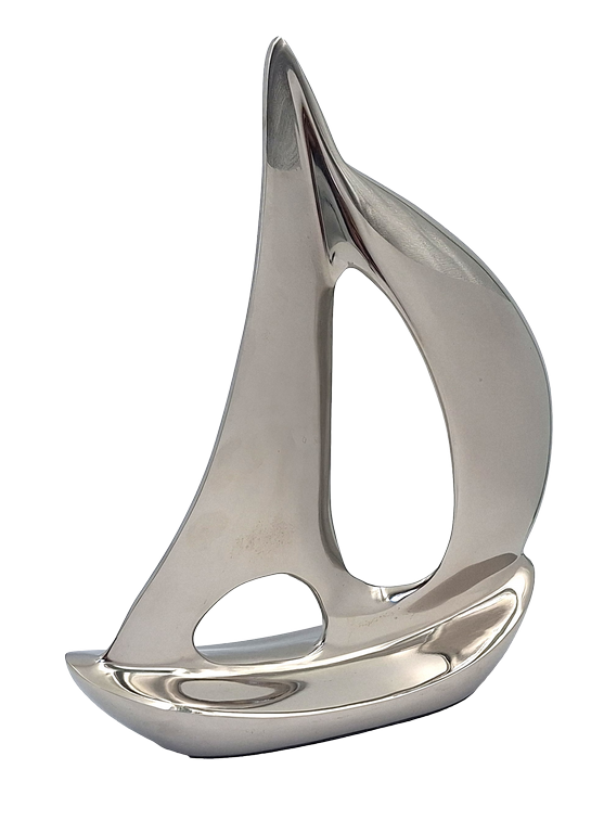 Grand modèle de yacht - métal - 36cm - N-1647