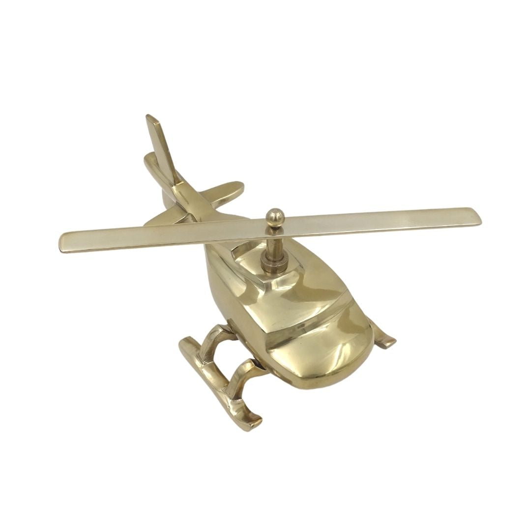 Modèle réduit d’hélicoptère en métal - cadeau pour amateur d’aviation – N-2962