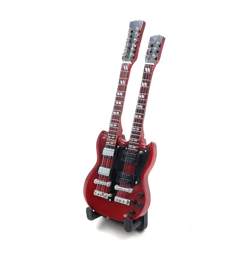 Mini guitare 15cm - BMG-020 dans le style de Jimmy Page