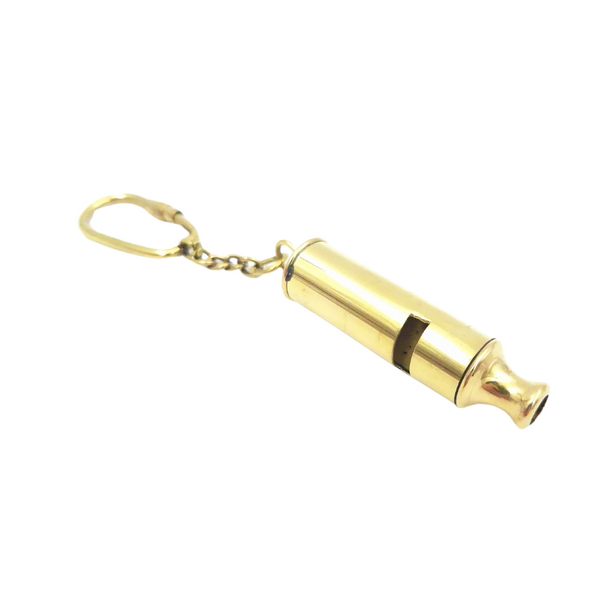 Porte-clés - Sifflet en laiton - KR64