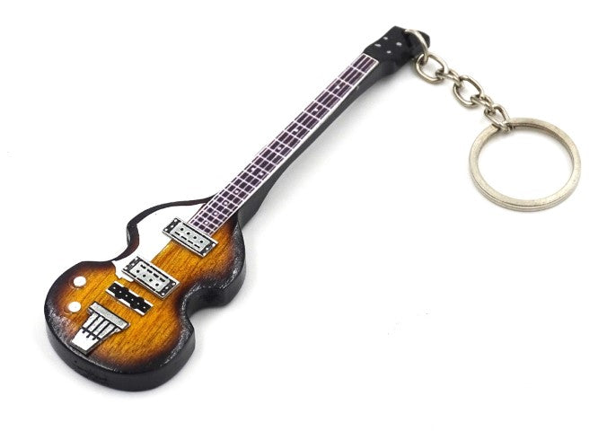 Porte-clés guitare basse - dans le style The Beatles - P. McCartney EGK-0184